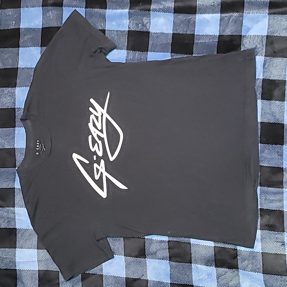 G-EAZY. Designed and printed in California.  Cotton-tee. Women's size Large.